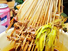 串串香-拈签一笑黄牛肉辣卤串串