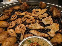鸡皮-彝人部落火盆烧烤(原内环足球场店)