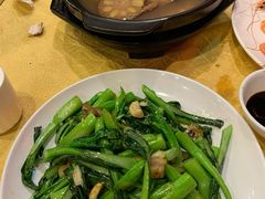 生炒菜心-汇景花园酒家(基立下道店)