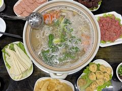 清汤豆米锅-黔府豆米火锅野菜馆(南马店)