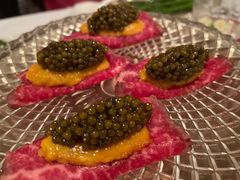 鱼子酱海胆生牛肉-壳里西餐厅Coquille Seafood Bistro(蒙自路店)