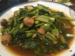孜然口蘑小白菜-杜家小馆(农大店)
