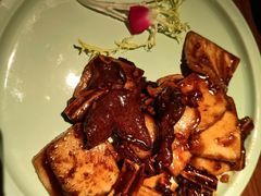 黑椒牛仔骨炒年糕-绿茶餐厅(乐峰广场店)