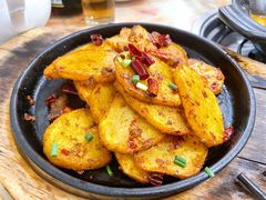 铁板土豆片-李师傅脆肚(梅林店)