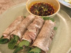 薄荷牛舌卷-半山腰·云南菜(侨福芳草地店)