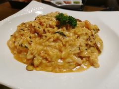 鸡肉蘑菇虾米饭-安妮意大利餐厅(国贸店)