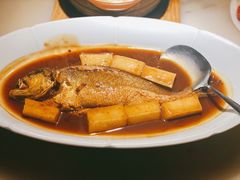 自制年糕烧黄鱼-淮扬府·游园京梦(北京SKP店)