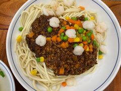 虾仁炸酱面-奎元馆.百年奎元.非遗传承(西湖边的解放路店)
