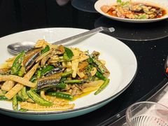 鲜笋烧鳝鱼-锦庐道地川菜(来福士店)