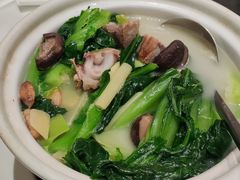 咸骨煲淋大芥菜-清心鸡沙田乳鸽店·非遗传承(石溪店)