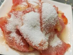 糖拌柿子-勃利地摊·勃立小串烧烤