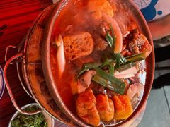 咕噜咕噜-沙胆彪炭炉牛杂煲(成都玉林店)