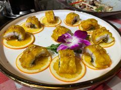 橙黄桂花鳝球-龙桥私厨·姜花菊花过桥鱼·顺德菜(容桂店)