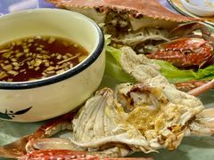 清蒸梭子蟹-威海渔村(静安旗舰店)