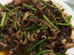 蒜薹八代-天津乾毓德饭庄·清真传统炒菜·海鲜烧烤(咸阳路店)