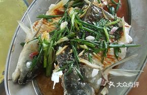 Steamed Mountain Creek Fish with Ginger and Scallion