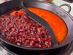 番茄鸳鸯锅-鸿姐老火锅(龙阳店)