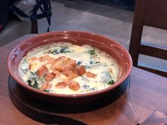 奶香鸡肉焗菠菜-萨莉亚意式餐厅(杭州滨江天街店)