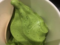 抹茶芥末冰淇淋-茶是一枝花泡茶店