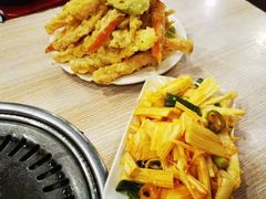 烤牛板筋-平山城鑫烧烤(建国楼店)