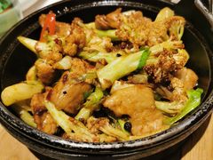 干锅高山花菜-上海人家花樣年华(虹口龙之梦店)