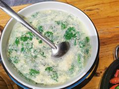 野菜土鸡蛋汤-老滇山寨•云南特色菜•地方菜•民族风情歌舞表演(金碧店)