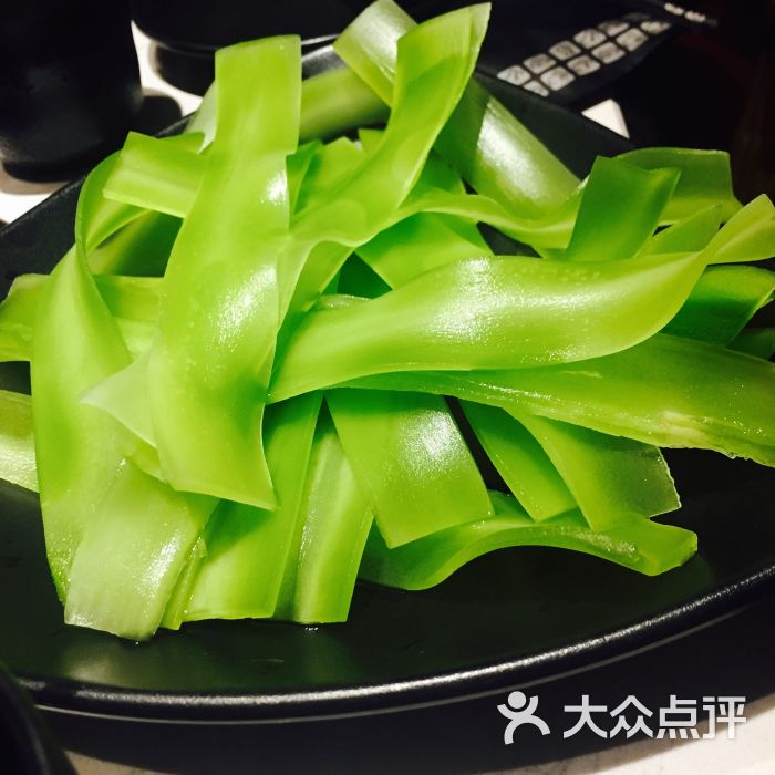 众合里记 潮牛火锅功夫青笋片图片 - 第9张