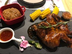 香草烤脆皮小春鸡-麦甜创意轻食餐厅(西康路店)
