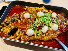 荔枝香辣清江鱼-鱼酷活鱼烤鱼(沈阳大悦城店)