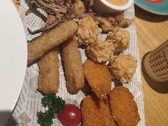 鲜虾小吃三拼-菲滋意式休闲餐厅(北仑银泰城店)