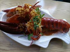 龙虾三吃-桔子海鲜烧烤大排档(台东店)
