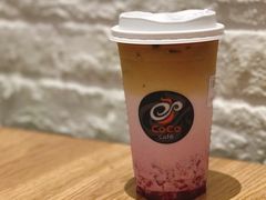 莓莓拿铁咖啡-CoCo都可(恒隆456店)