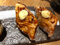 火焰三文鱼皮寿司-渔井食堂(新洲店)