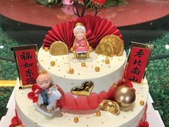 双层蛋糕-安妮贝可生日蛋糕(万博店)
