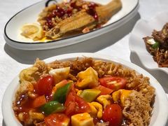 糖醋炸蛋-屋顶花园餐厅(步行街老地王大厦店)