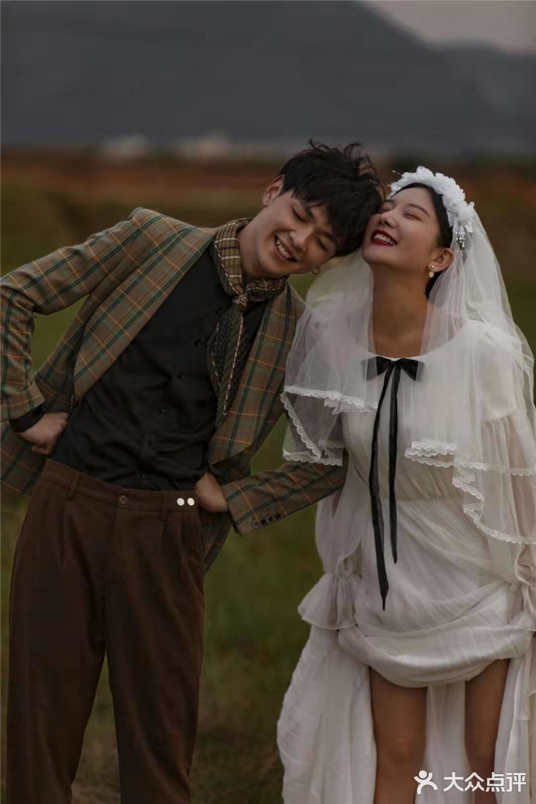 厦门婚纱照丨法式静谧的森系婚纱照，真的超好看