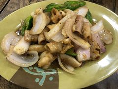 黑椒炒竹肠-贞姨美食·老字号海鲜大排档