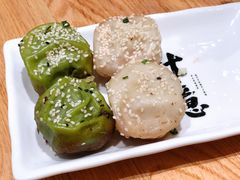 荠菜鲜肉生煎双拼-陈家生煎(世茂双子塔店)