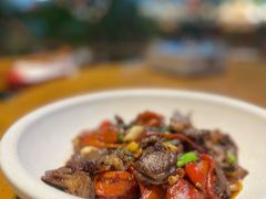 大红椒卤牛肉-庭苑饭香·生态餐厅(动物园店)