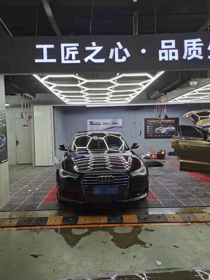 沐色汽车美容工作室(河东美凯龙店)-"店家是个爱生活爱喝茶的佛系老板