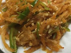 拌明太鱼-大槐树烤肉馆