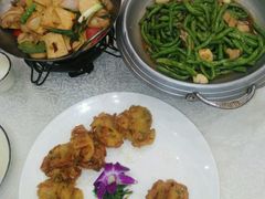 千叶豆腐，大盘缸豆，闽南虾饼-农家大院