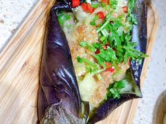 烤茄子-313羊庄铁锅烀羊肉(望京店)