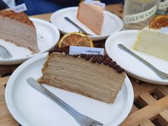 榛果拿铁千层-CAKE WANG千层制造所(省府店)