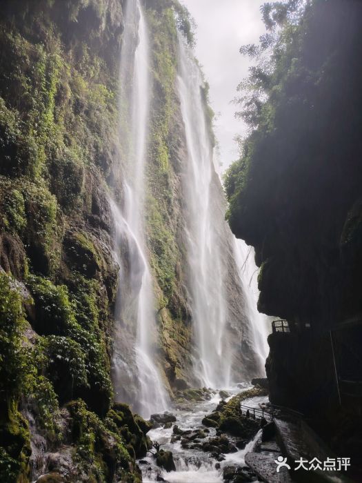古龙山大峡谷图片