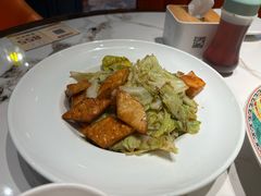 老爷特色包包菜炒馕-巴依老爷新疆美食(天津远洋乐堤港店)