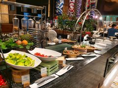 自助取餐区-北京希尔顿逸林酒店-逸轩西餐厅-自助餐厅