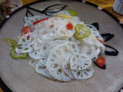 清炒莲藕-张关合渣(航空大道店)