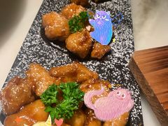 雪花糖醋里脊-绿茶餐厅(华发商都店)