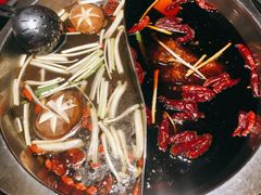 鸳鸯老火锅-山城辣妹子(定福庄店)